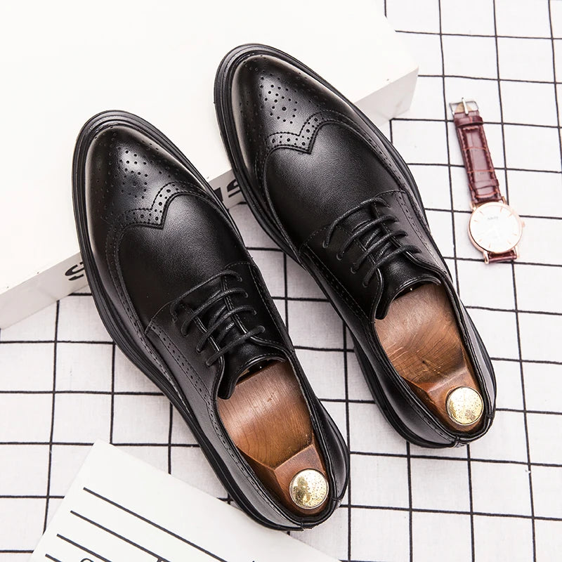 Vintage official and business classic men's shoes