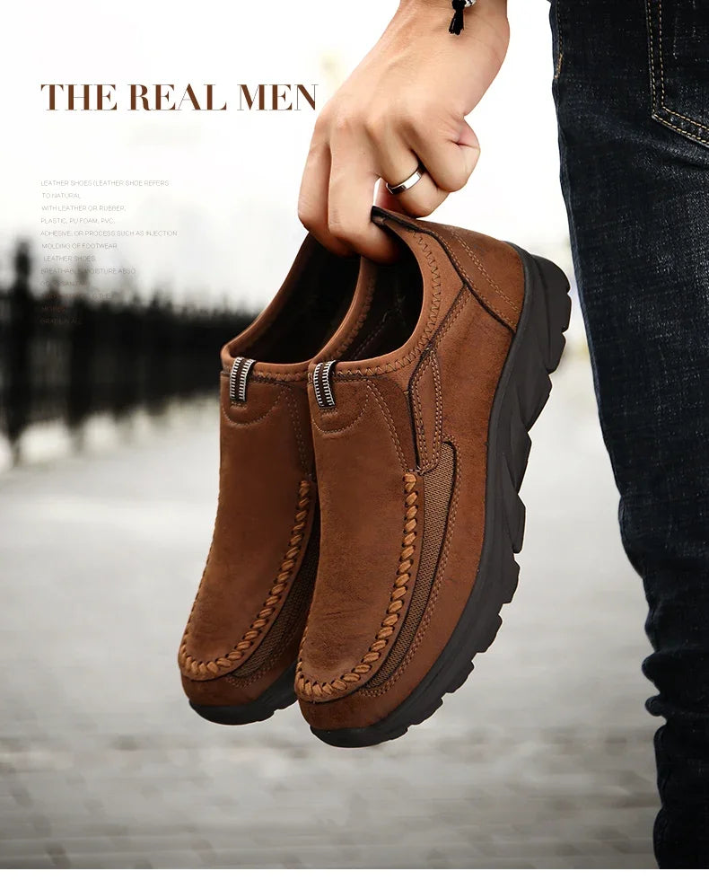 Men Sneakers Fashion Comfortable Flat Handmade Leisure Shoes For Men