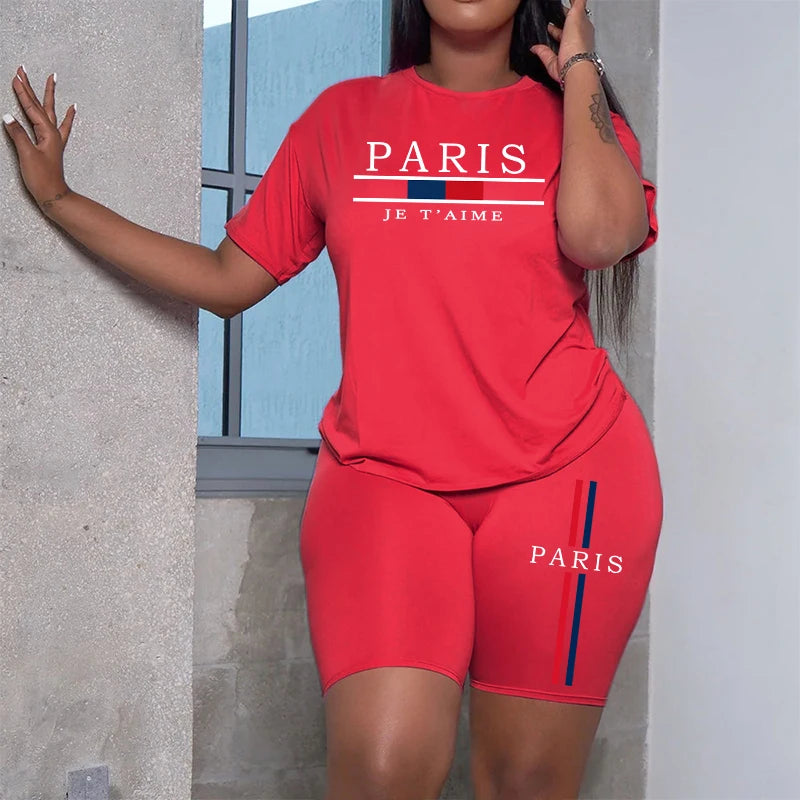 Summer Daily Casual Sporty Shorts Set Outdoor Comfortable Soft Outfits