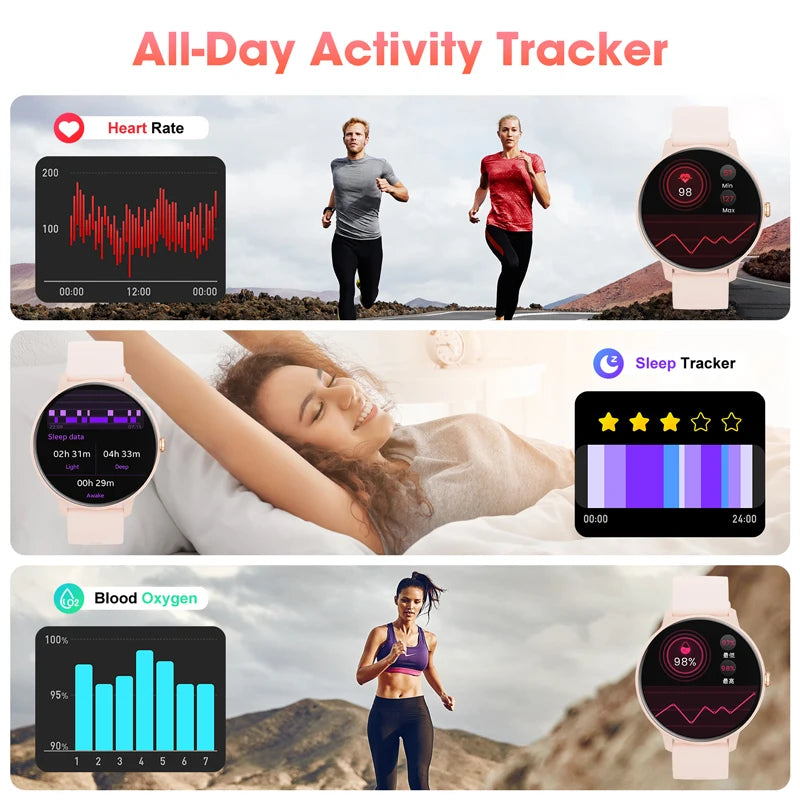 Unisex Smartwatch Bluetooth Call 1.39 Touch Screen smart watches for  Health MonitoringIp67Waterproof Fitness