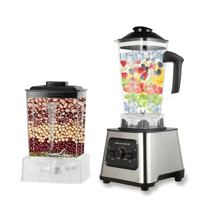 Free 2L Jar 2000W Professional Smart Blender Stationary Mixer Juicer Food Processor Ice Smoothies Crusher