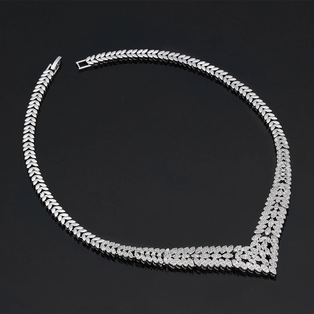 Wedding Jewelry Set for Women 4 Pieces Bridal Collection Set