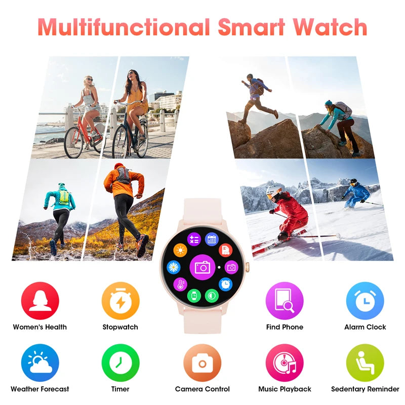 Unisex Smartwatch Bluetooth Call 1.39 Touch Screen smart watches for  Health MonitoringIp67Waterproof Fitness