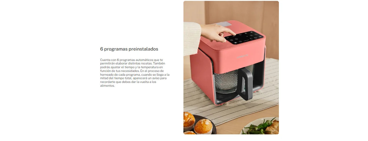 CREATE-Oil free fryer 4.2 L with water vaporizer-AIR FRYER MIST
