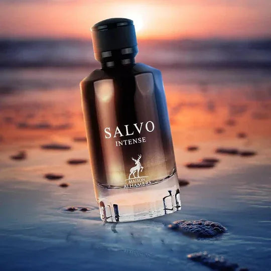 Salvo intense edp 100 ml - maison alhambra - elegant and long-lasting perfume for men