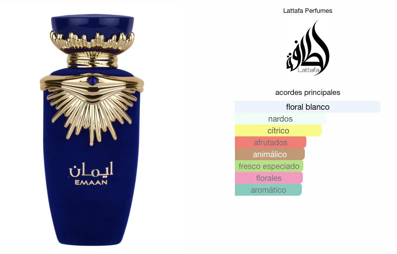 Floral notes of jasmine and tuberose, and a warm base of musk, cedar, and vanilla, offering an elegant fragrance experience perfect for both men and women.