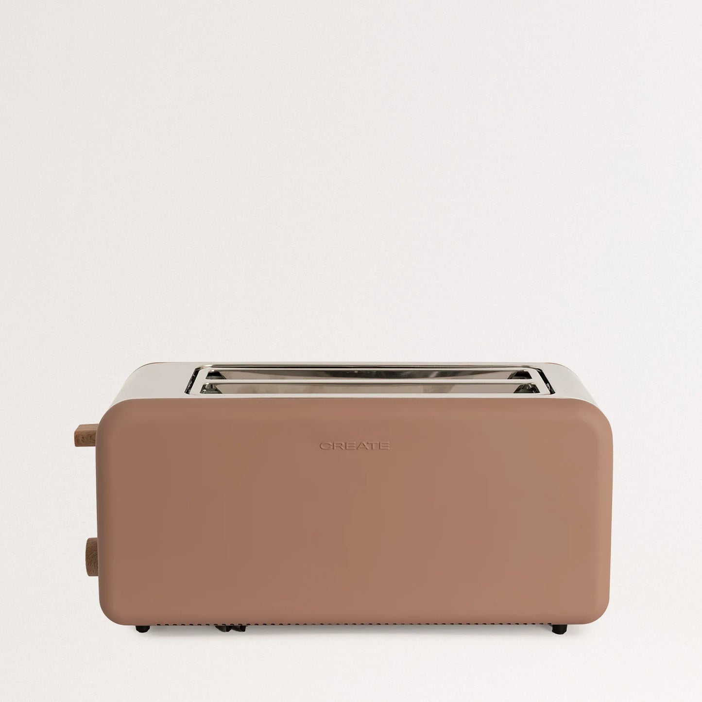 TOAST RETRO XL - Retro toaster with 2 extra wide slots, 1500W power, 6 browning levels, and cancel function, perfect for breakfast preparation. Ideal for large slices and easy to use in any kitchen.