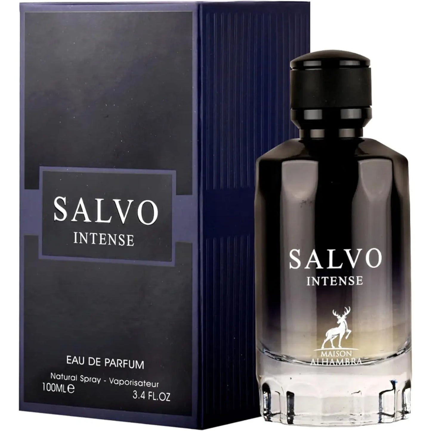 Salvo intense edp 100 ml - maison alhambra - elegant and long-lasting perfume for men