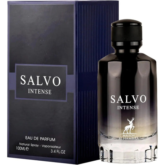 Salvo intense edp 100 ml - maison alhambra - elegant and long-lasting perfume for men