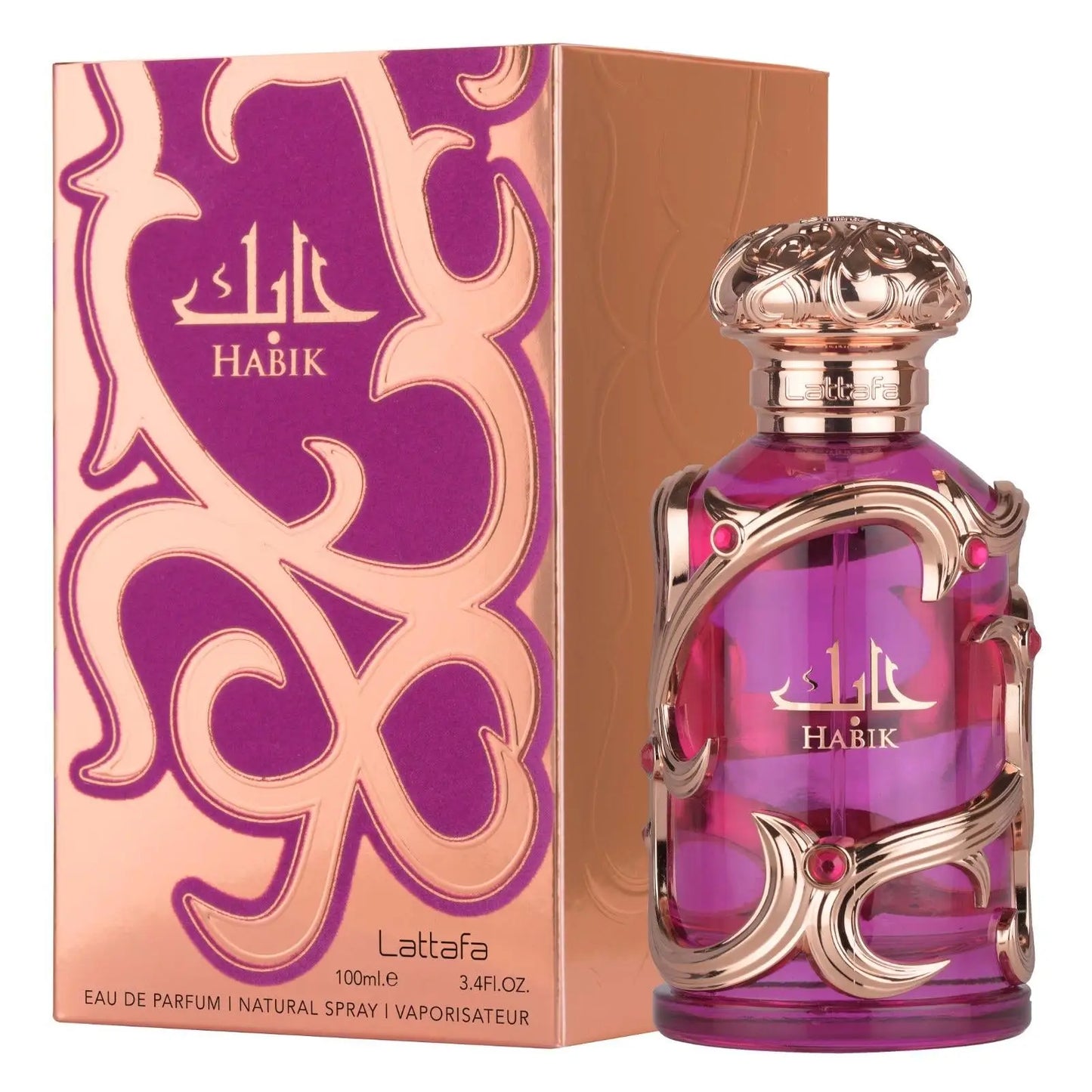 Lattafa habik eau de parfum him & her 100 ml – duo of modern elegance