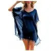 Summer Beach  Loose  Solid Color Casual Sea Side Clothes