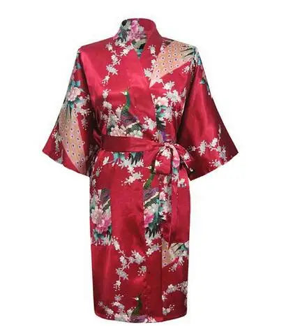 Home Wear Yukata Bathing Robe Japanese Style  Nightgown Pijamas