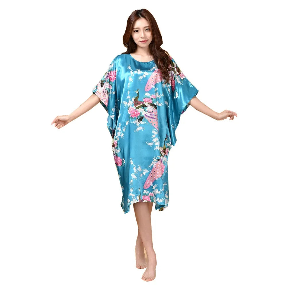 Satin Lace Sleepwear Nightwear Pyjama Women Home Clothingwear