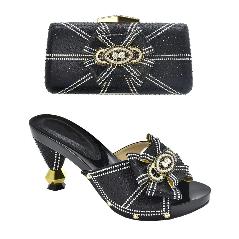 Shoes and Bag for Party Wedding Plus Size Women Shoes