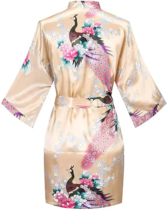 Home Wear Yukata Bathing Robe Japanese Style  Nightgown Pijamas
