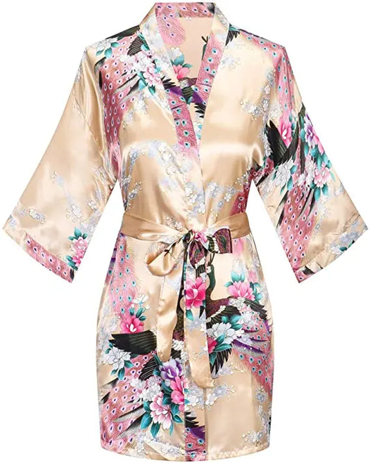 Home Wear Yukata Bathing Robe Japanese Style  Nightgown Pijamas