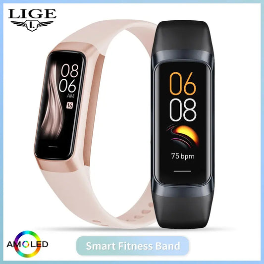 Smart Watch Men and Women Brand Heart and  Blood  Rate ¡Waterproof Smart Bracelet Sport Fitness Tracker