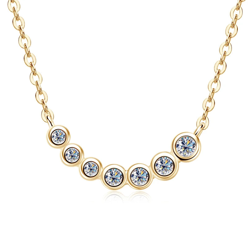 Pendant Silver Necklaces Sparkling Chains 
