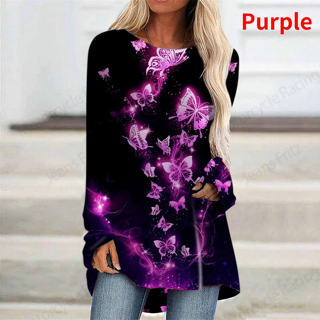 Lady Long Sleeve T shirt Breathable Tshirt
