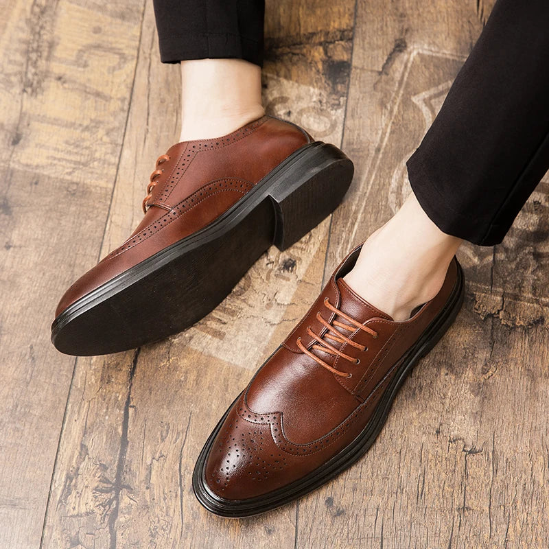Vintage official and business classic men's shoes