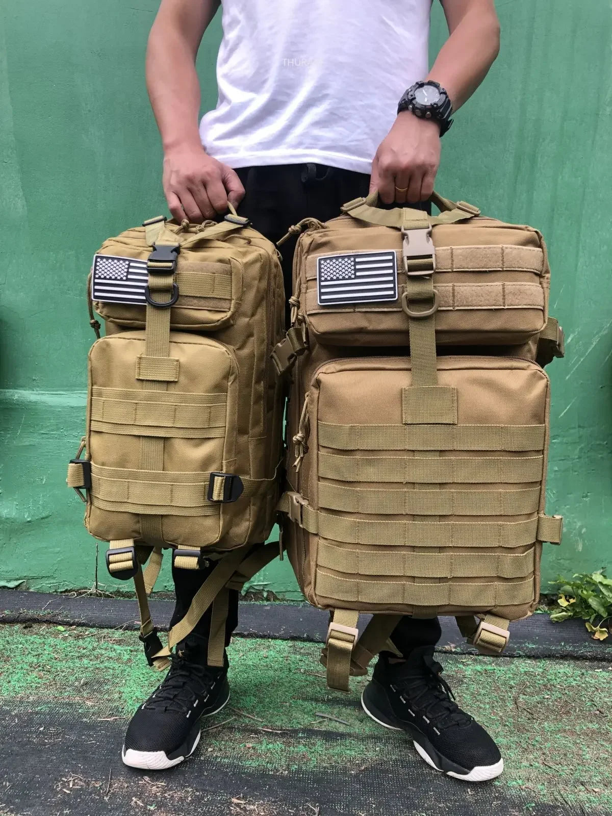 Tactical Sports Trekking Fishing Hunting Camping Hiking Bag Backpack Outdoor