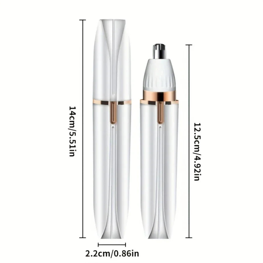 4 In 1 Electric Hair Remover Full Body Shaving Facial Epilator Shaver Eyebrow Trimmer Nose Bikini Line Painless Epilator