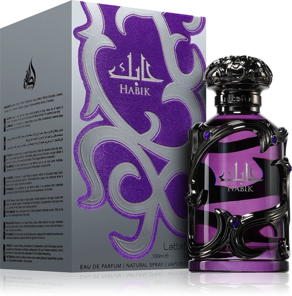 Lattafa habik eau de parfum him & her 100 ml – duo of modern elegance