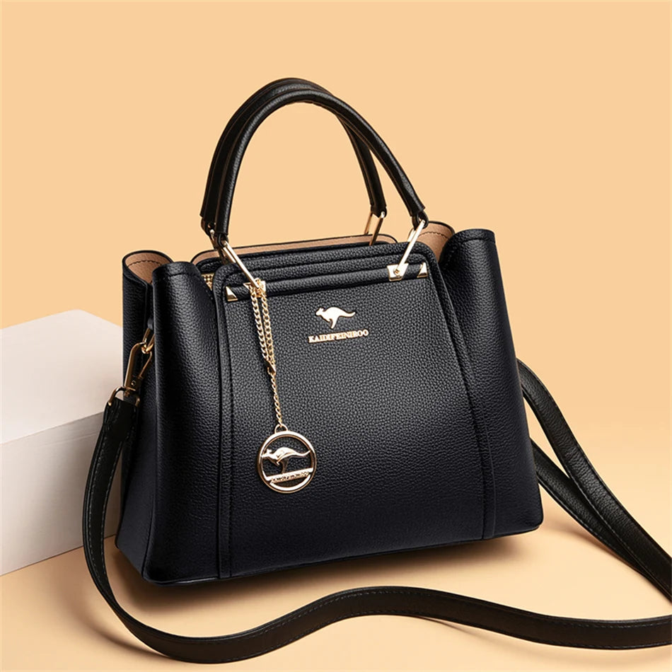 Shoulder Crossbody Sac Ladies Large Capacity Leather Handbags