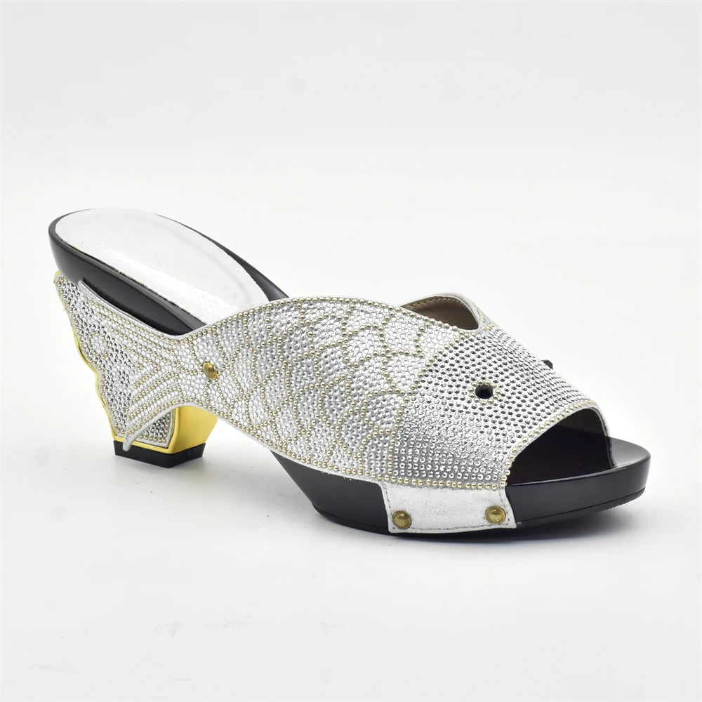 Matching Shoes and Bag Set for Wedding  Women Shoes and Bag Set