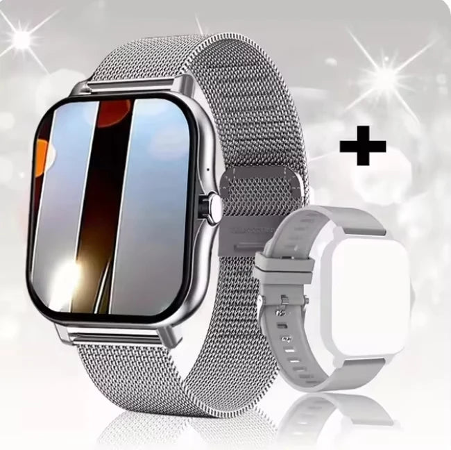 Smart Watch Answer,Make Calls and Messages Preview Sport Mode DIY Dial Sleep Monitor Smart Watch for Men Women Gifts