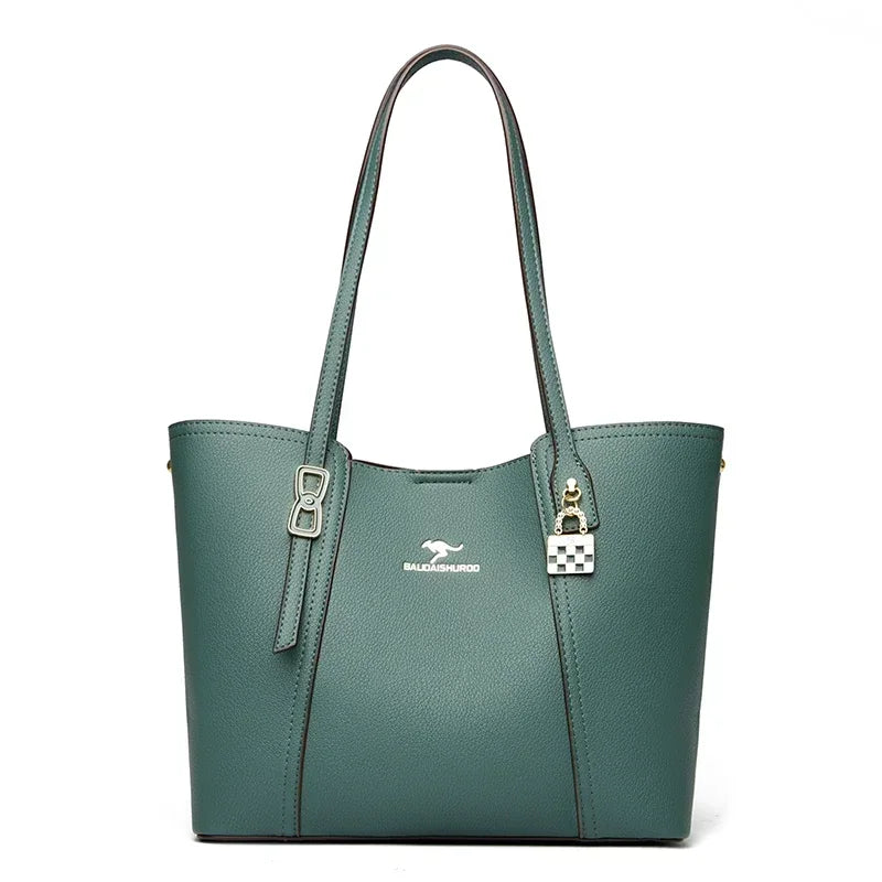 Large Capacity Shoulder Crossbody Leather bag