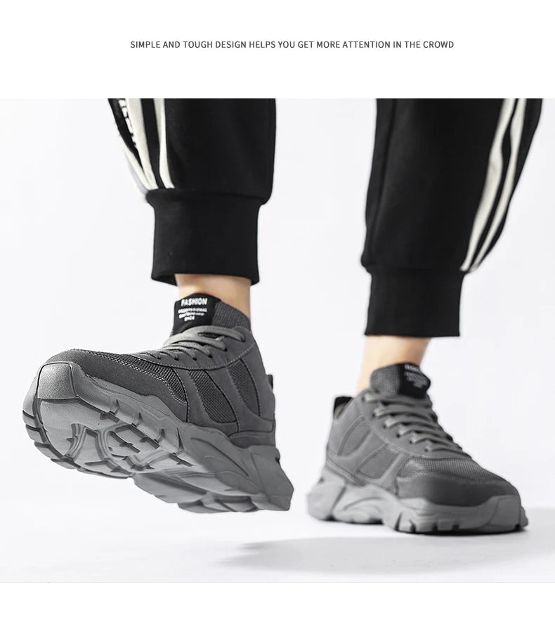 Outdoor Sneakers Fashion Comfortable Walking Sneakers  Shoes For Men