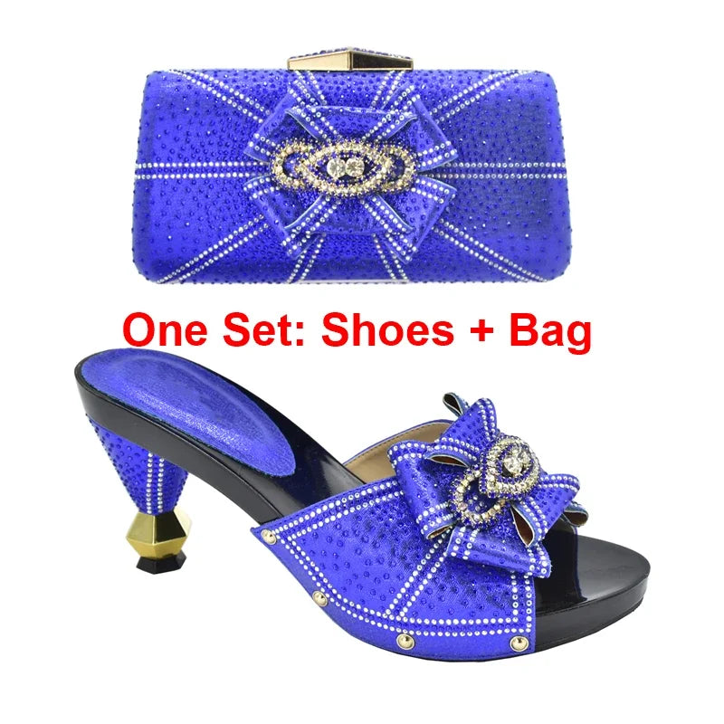 Shoes and Bag for Party Wedding Plus Size Women Shoes
