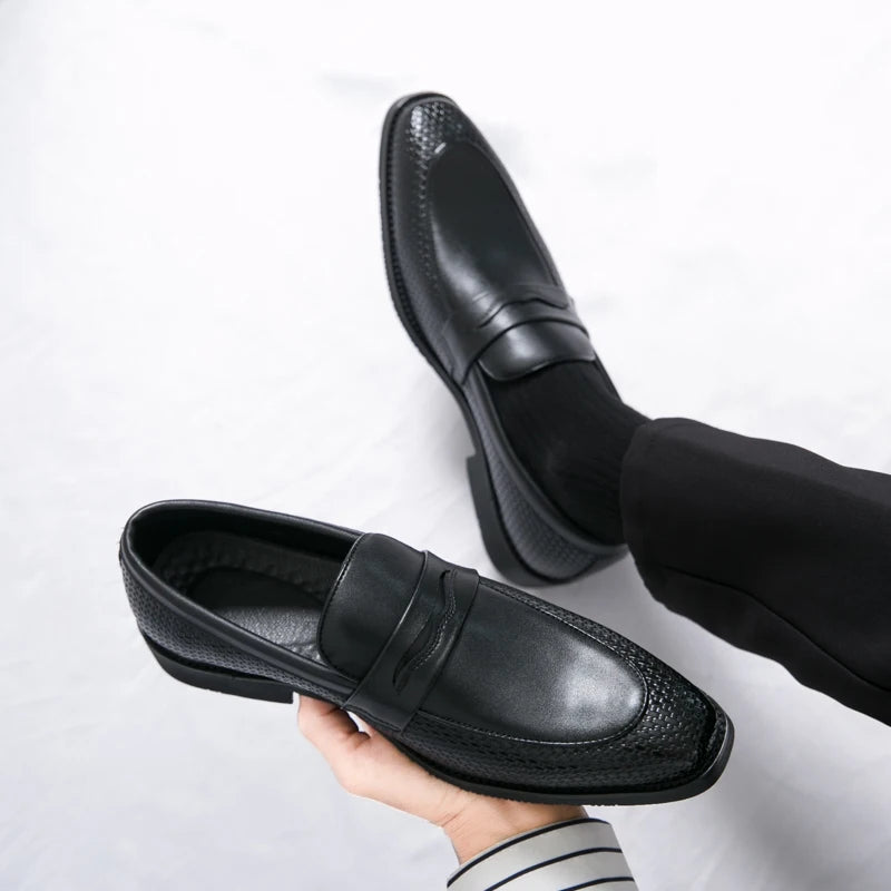 Classic Loafers Slip-on Plus Size 45 46 Original Office and Business Shoes
