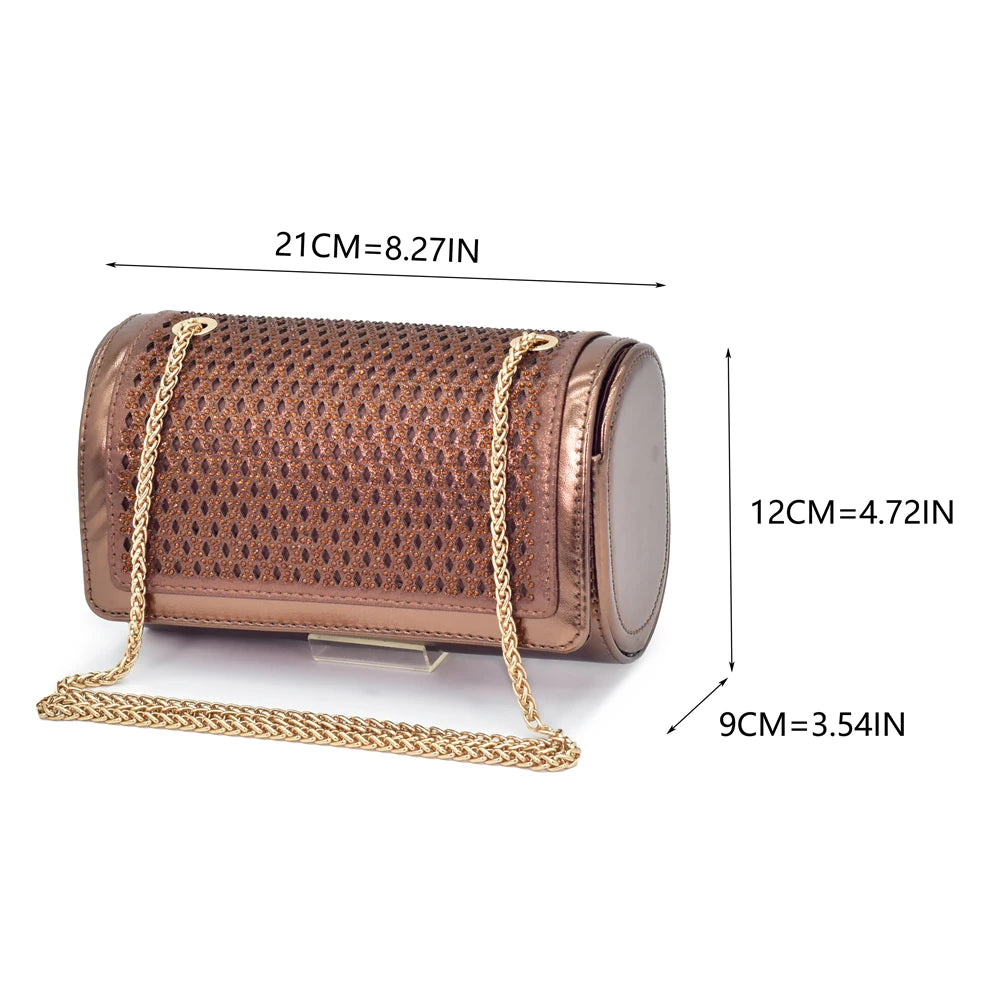 New Arrival Women Italian Shoes and Matching Bags Sets Decorated