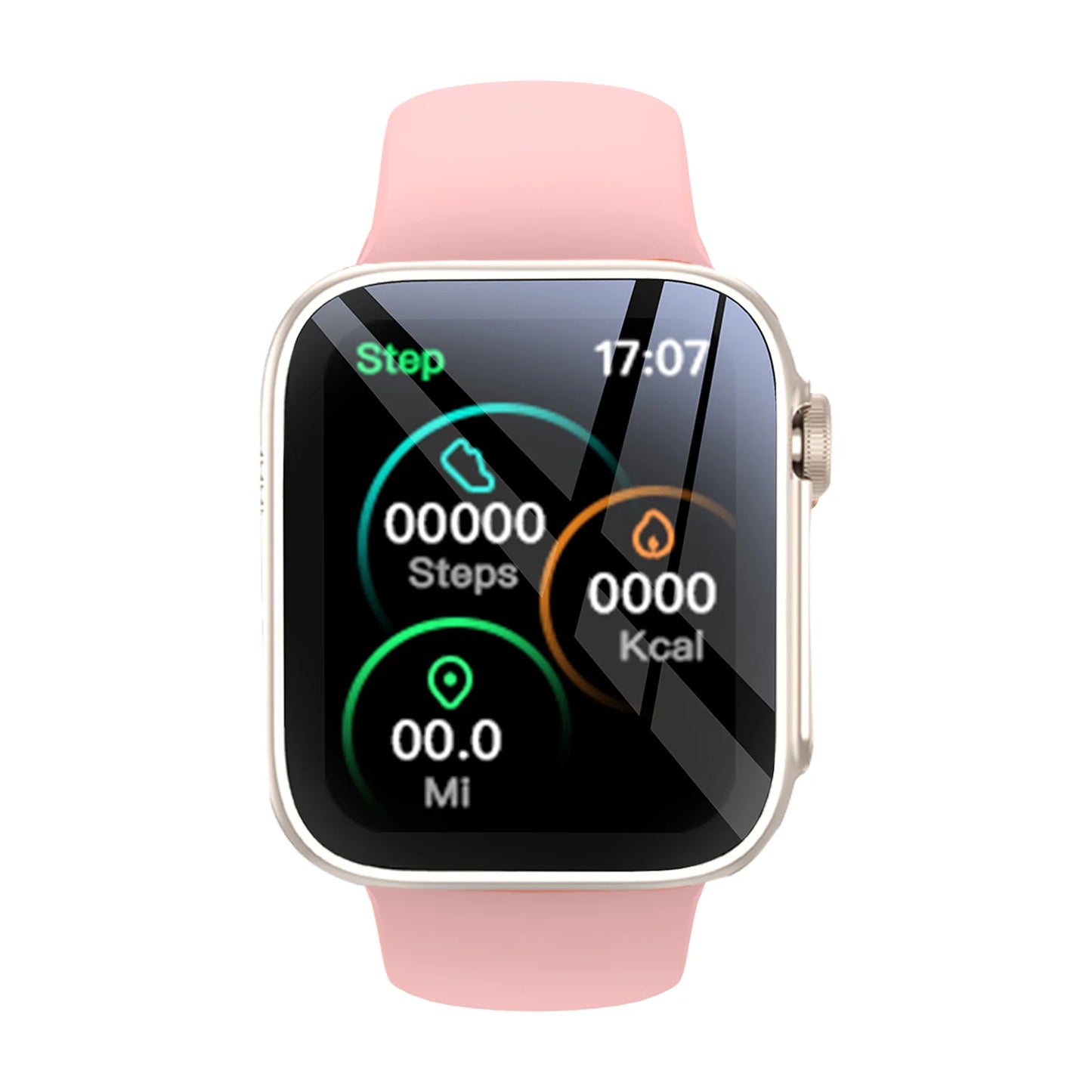 Smartwatch, Wireless Call/Dial, Multiple App Alerts, Fashion Pieces, Sports Watch, Custom Wallpaper, iPhone/Andriod