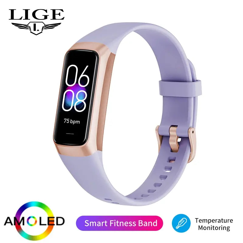 Smart Watch Men and Women Brand Heart and  Blood  Rate ¡Waterproof Smart Bracelet Sport Fitness Tracker
