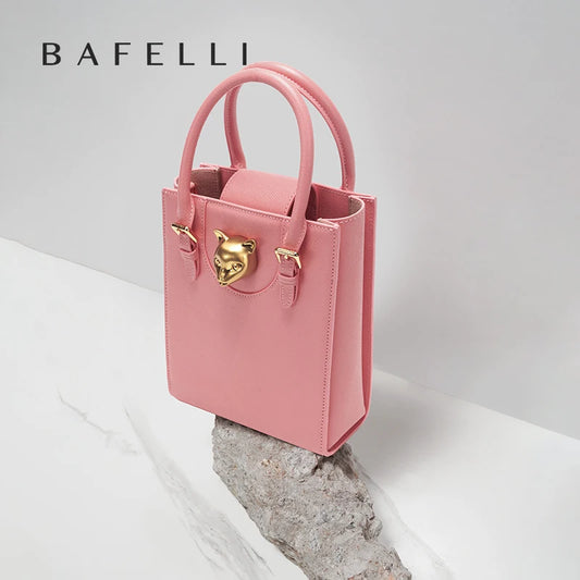 BAFELLI 2025 NEW WOMEN'S HANDBAG CAT LUXURY BRAND DESIGNER ORIGINAL STYLE TRENDING SHOULDER CASUAL BAGS