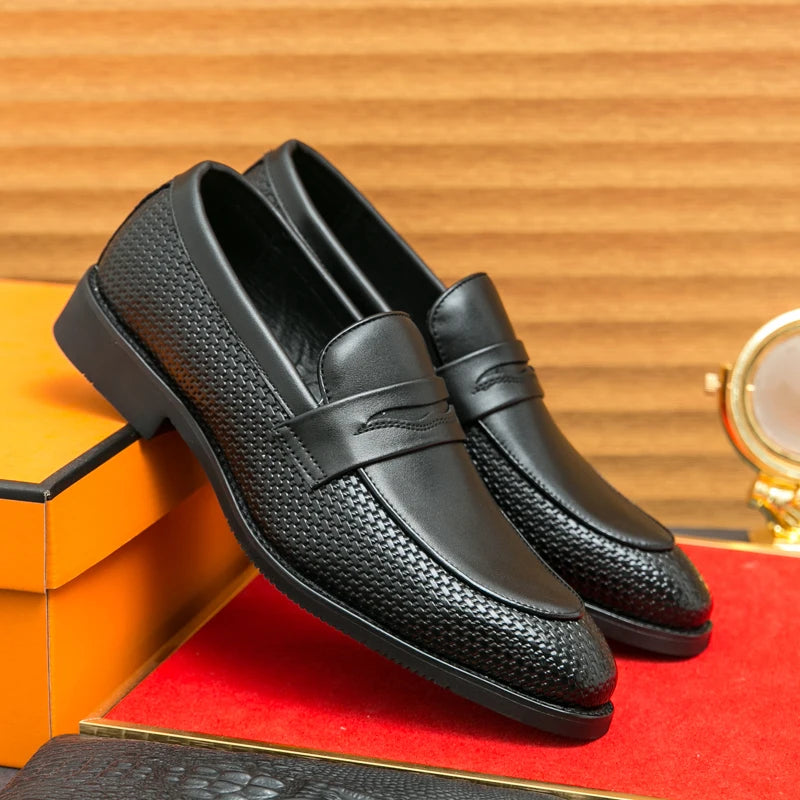 Classic Loafers Slip-on Plus Size 45 46 Original Office and Business Shoes