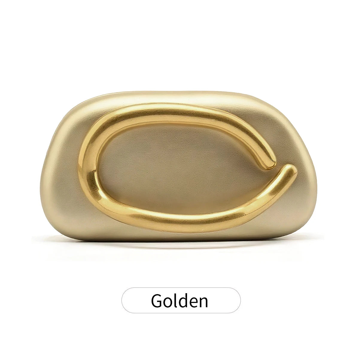 Metal Closure Clutch Evening Bags For Women Luxury Designer Handbag MINI wallet Vintage Elegant Oval Box Chain Strap Shoulder