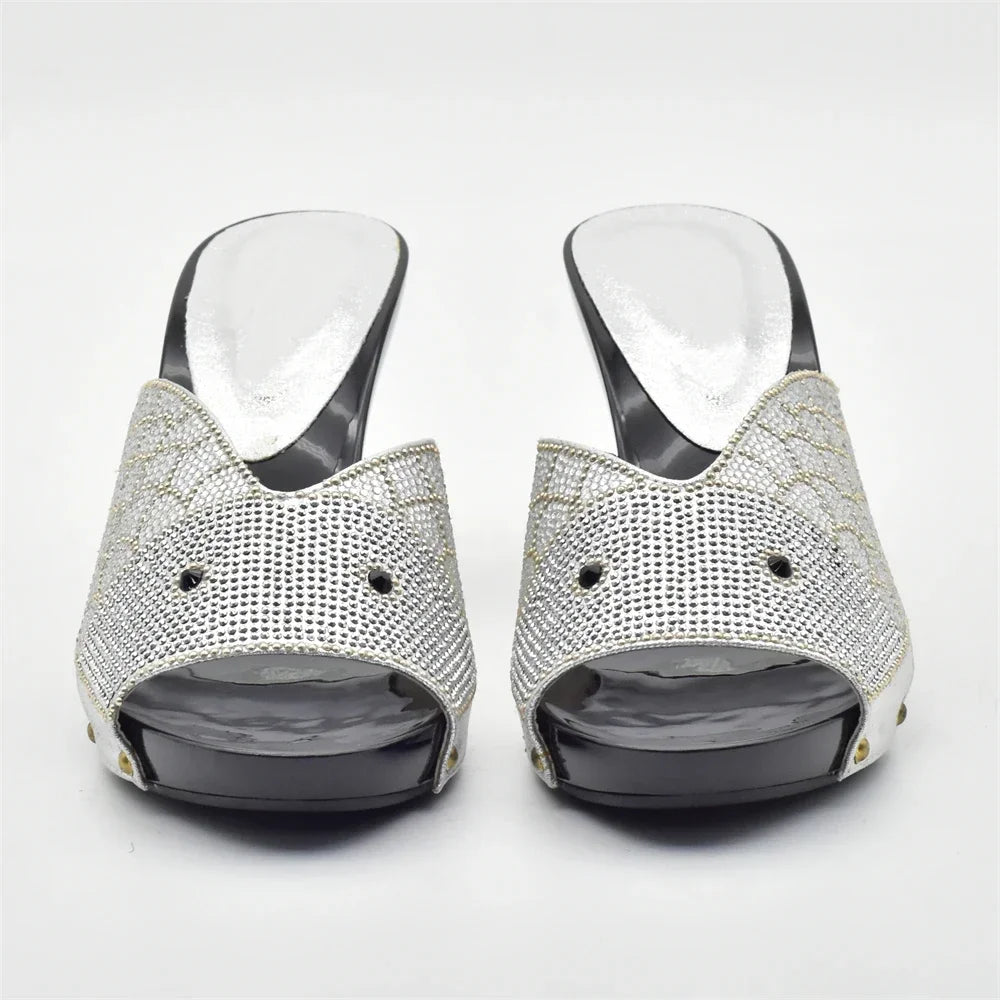 Matching Shoes and Bag Set for Wedding  Women Shoes and Bag Set