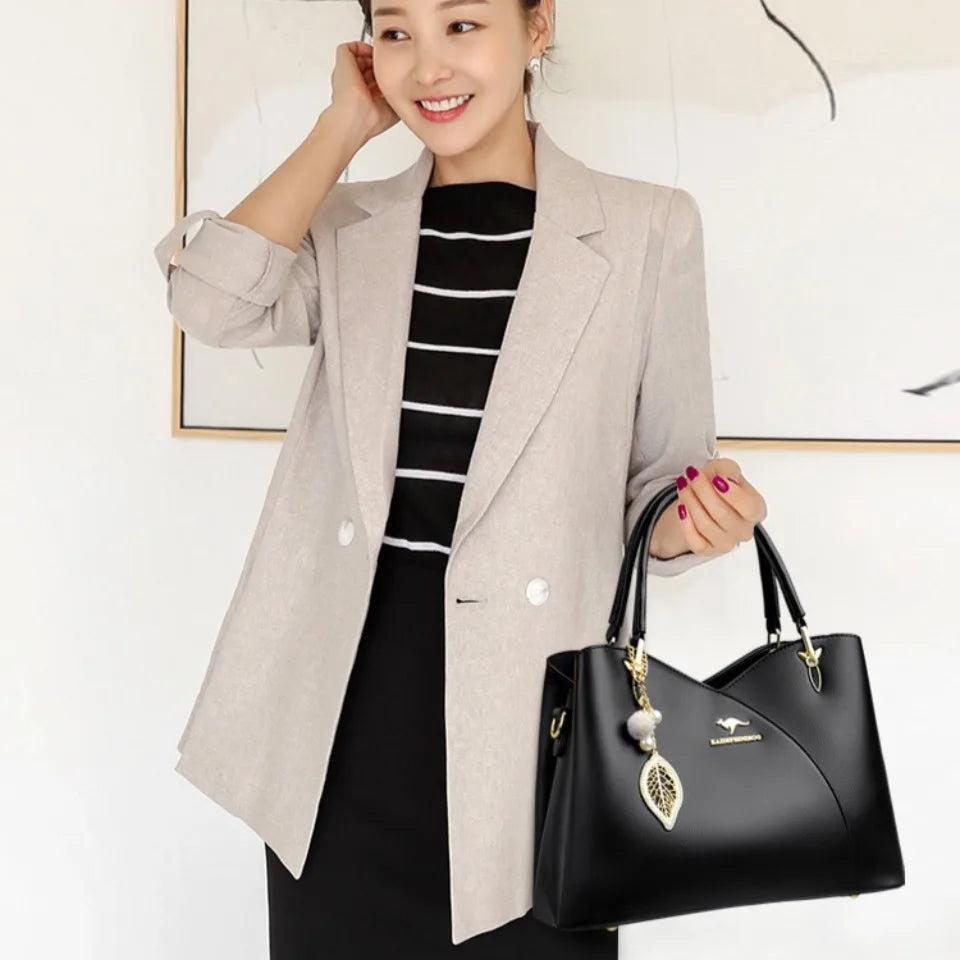 Luxury Leather Hand and Shoulder Bag