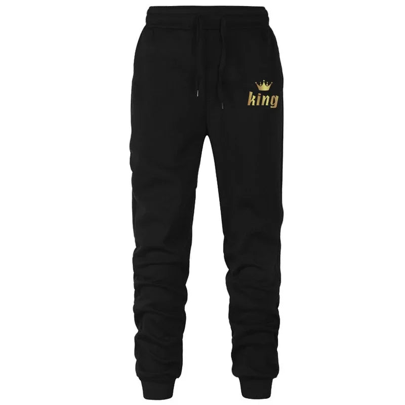 King And Queen Couple Outfit Hoodie and Jogger High Quality King Queen Tracksuit