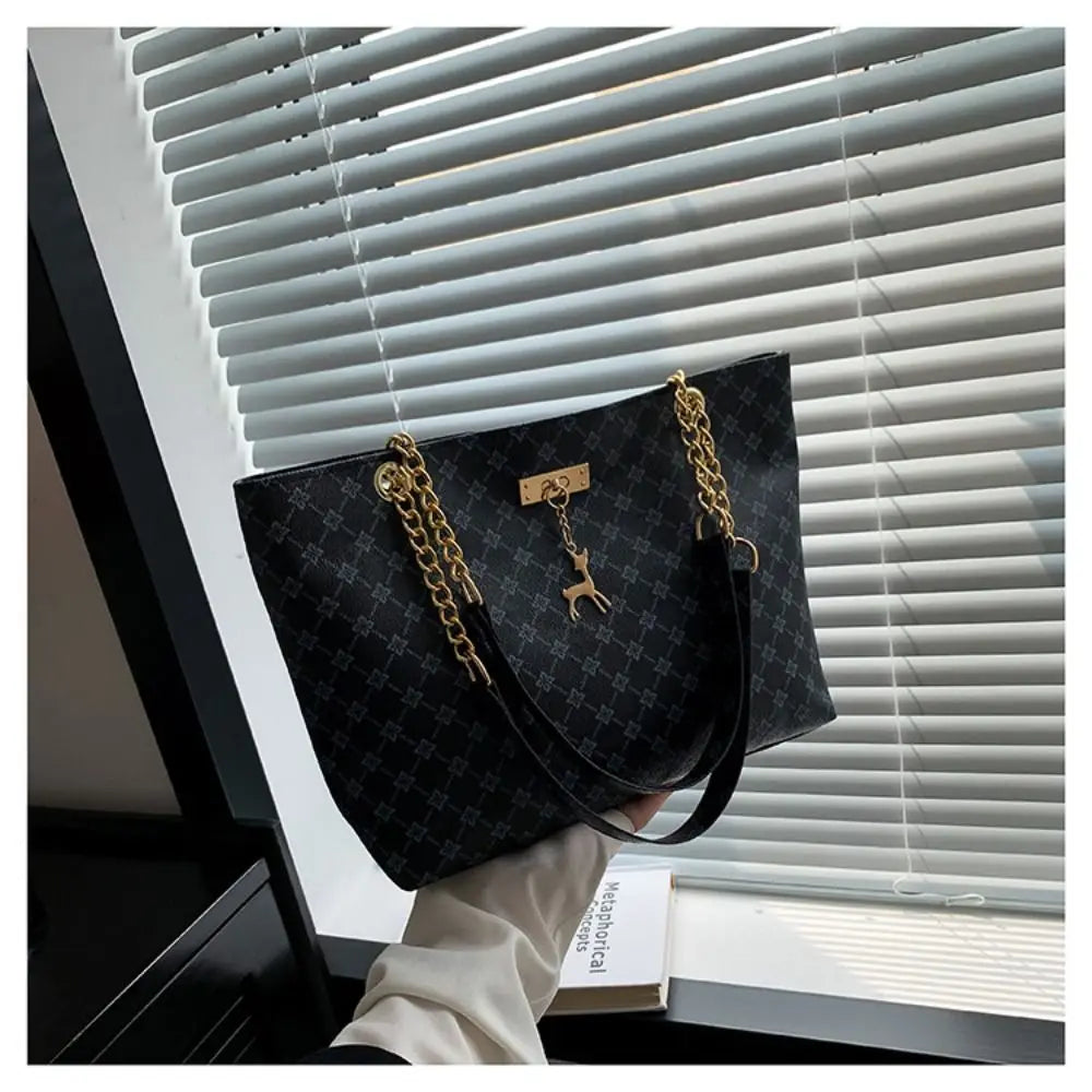 Luxury Design Bag Large Capacity Handbag  Shoulder Bag Trendy New Purse
