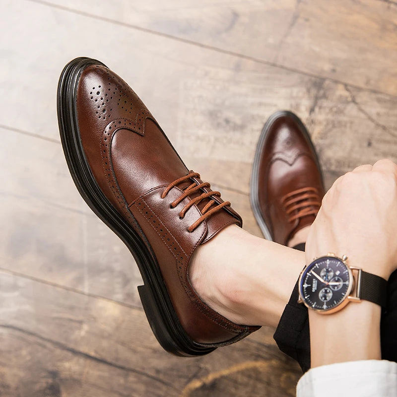 Vintage official and business classic men's shoes