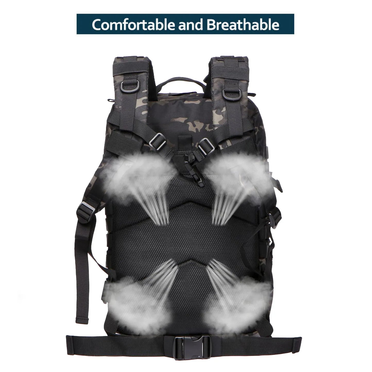 Tactical Sports Trekking Fishing Hunting Camping Hiking Bag Backpack Outdoor