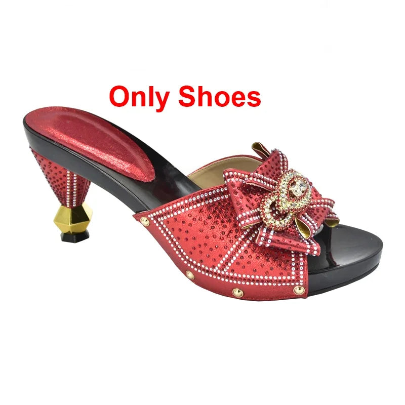 Shoes and Bag for Party Wedding Plus Size Women Shoes