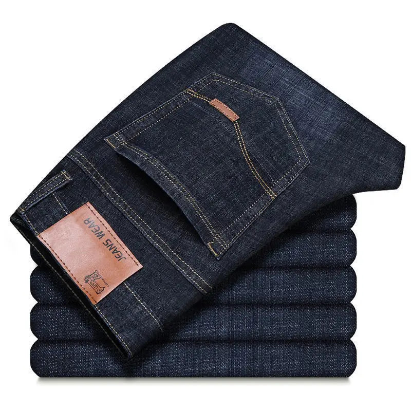 Classic Style Casual Stretch Slim Denim Jean For Men