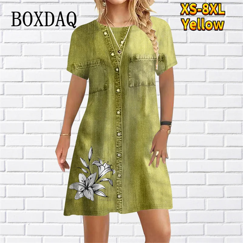 Min Ladiesi Dress Summer Beach Party Dress