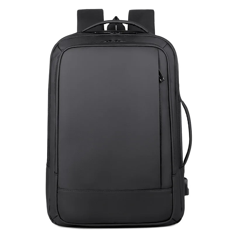 Men Business Commuting Backpack Multifunctional Waterproof Computer Bag